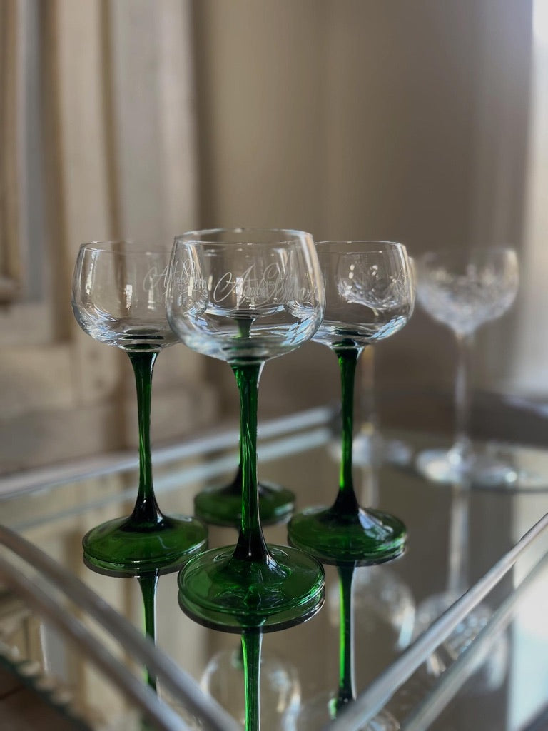 Alsace hvidvinsglas m logo