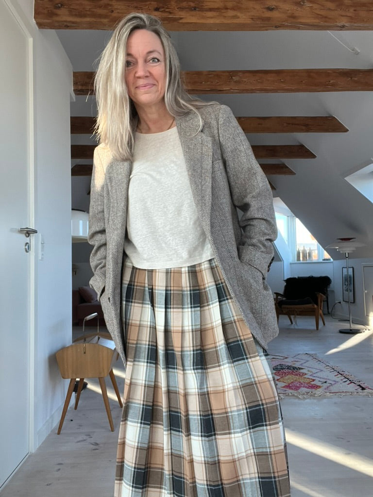 Fra Paris: vintage nederdel