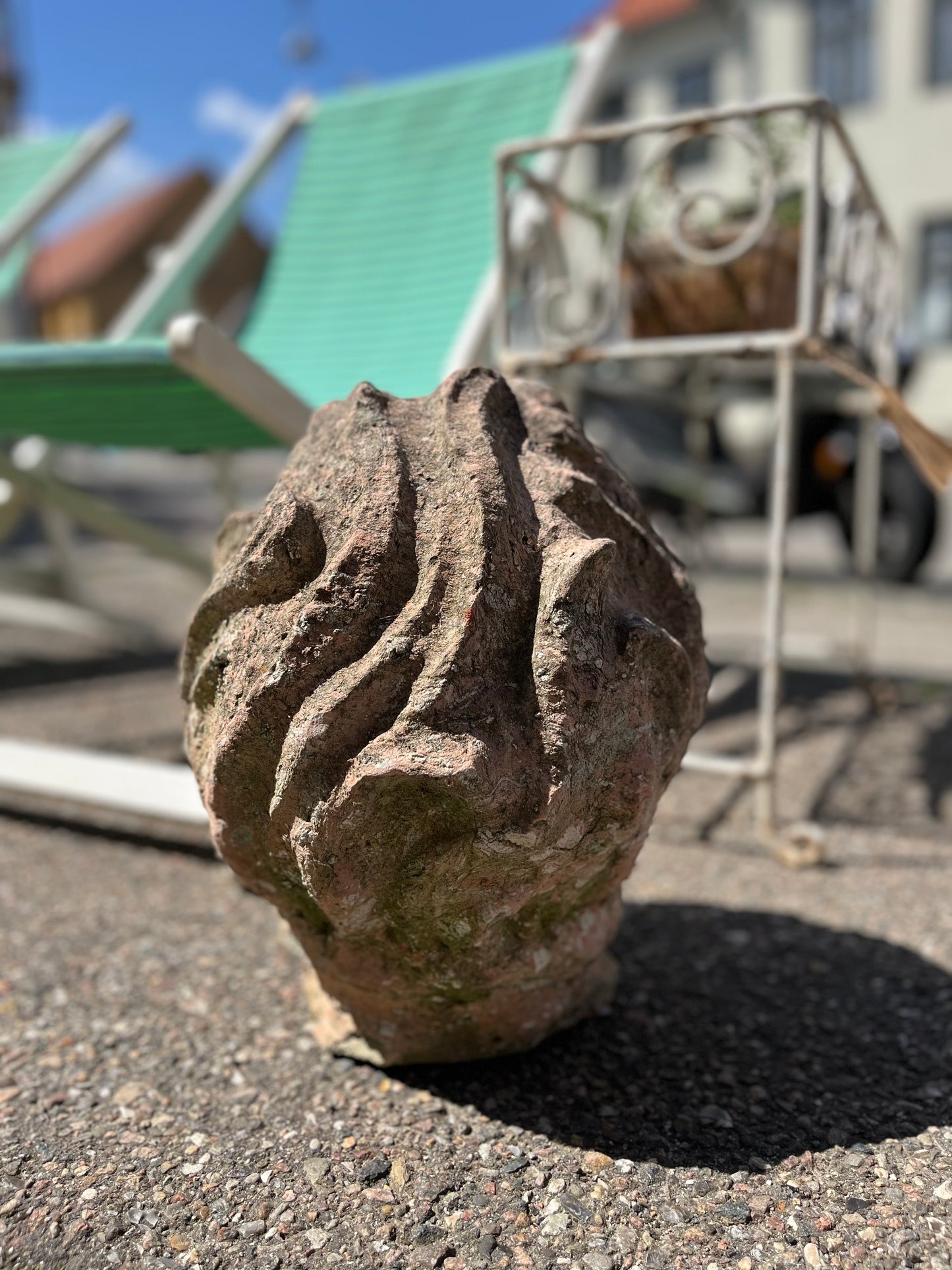 Sten-skulptur