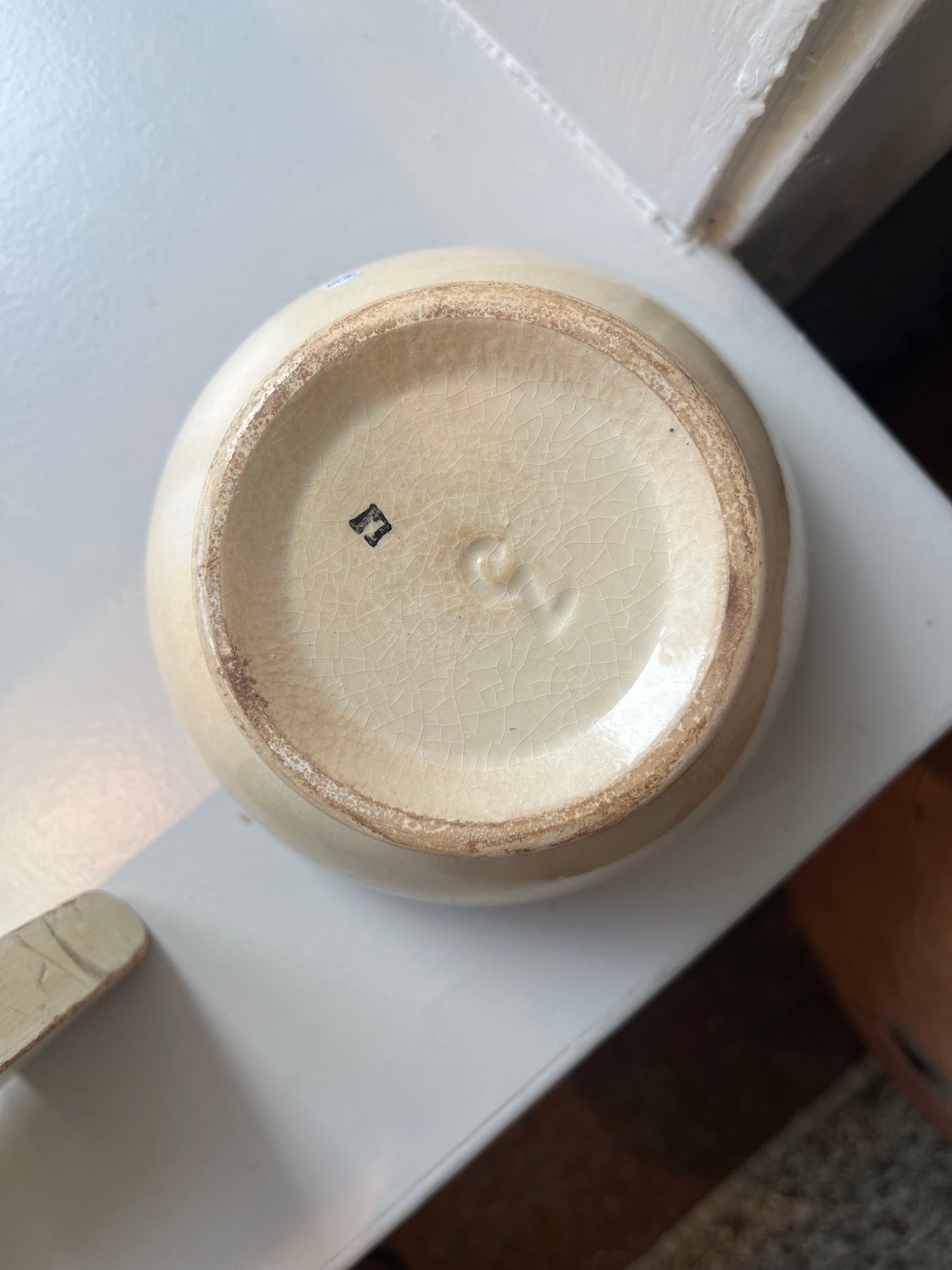 Smuk fransk kaffeskål