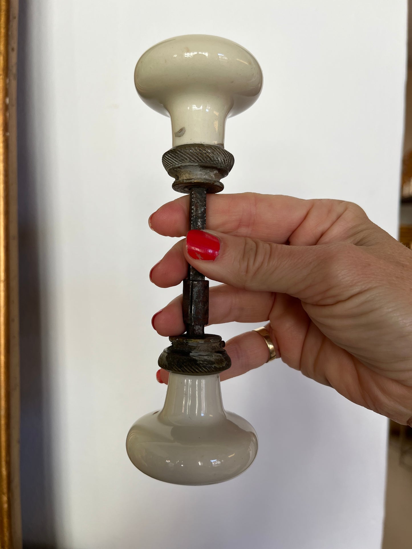 Fransk porcelænshåndtag