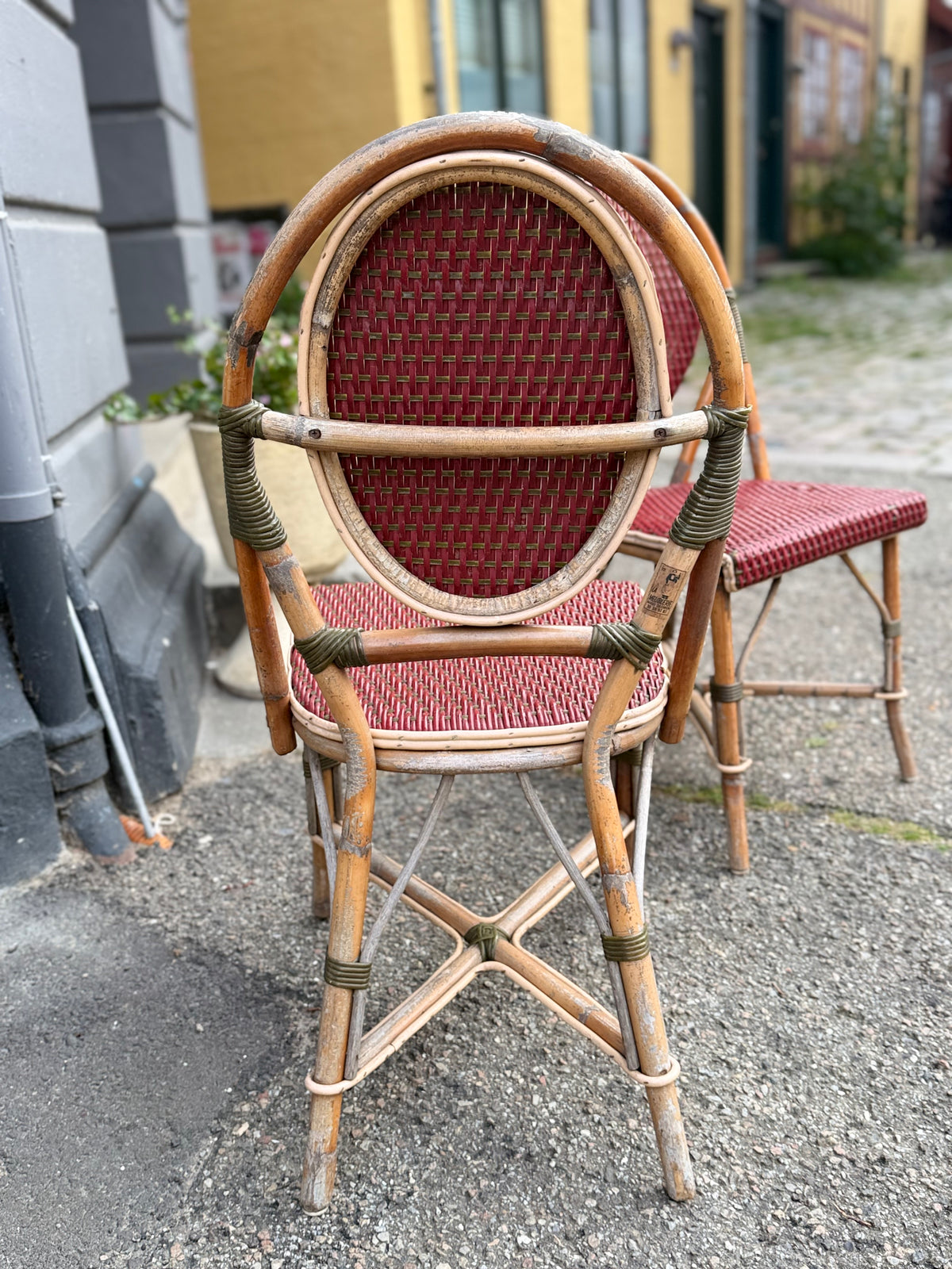 Franske vintage bistrostole