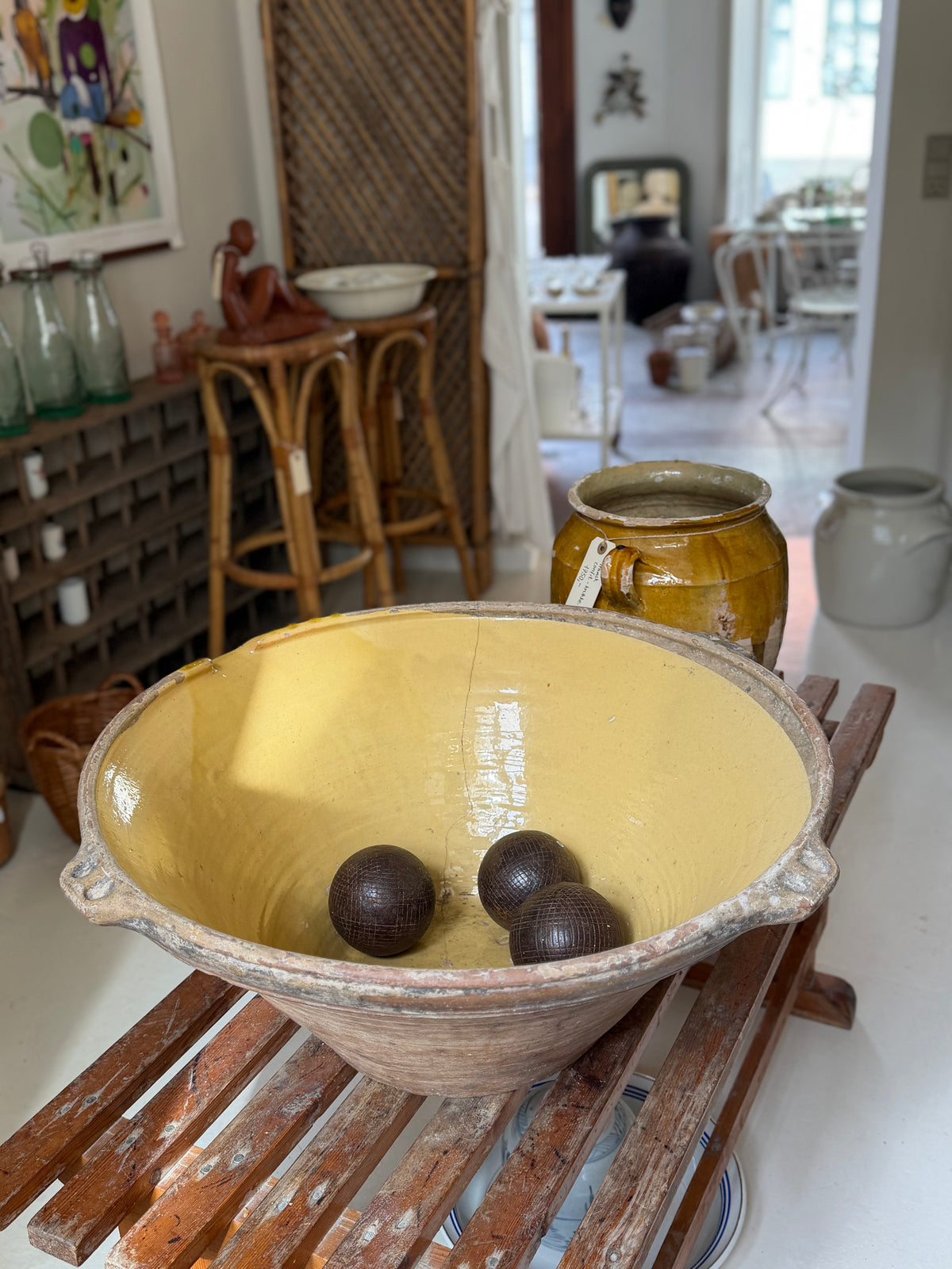 Franske vintage boules kugler