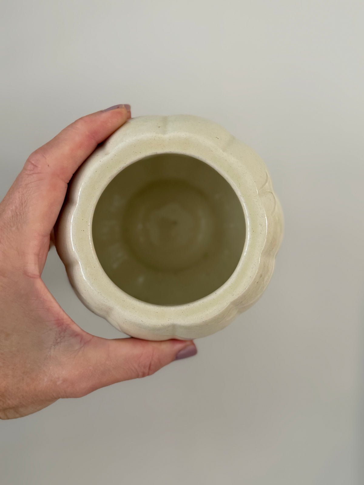 Aluminia græskarkrukke