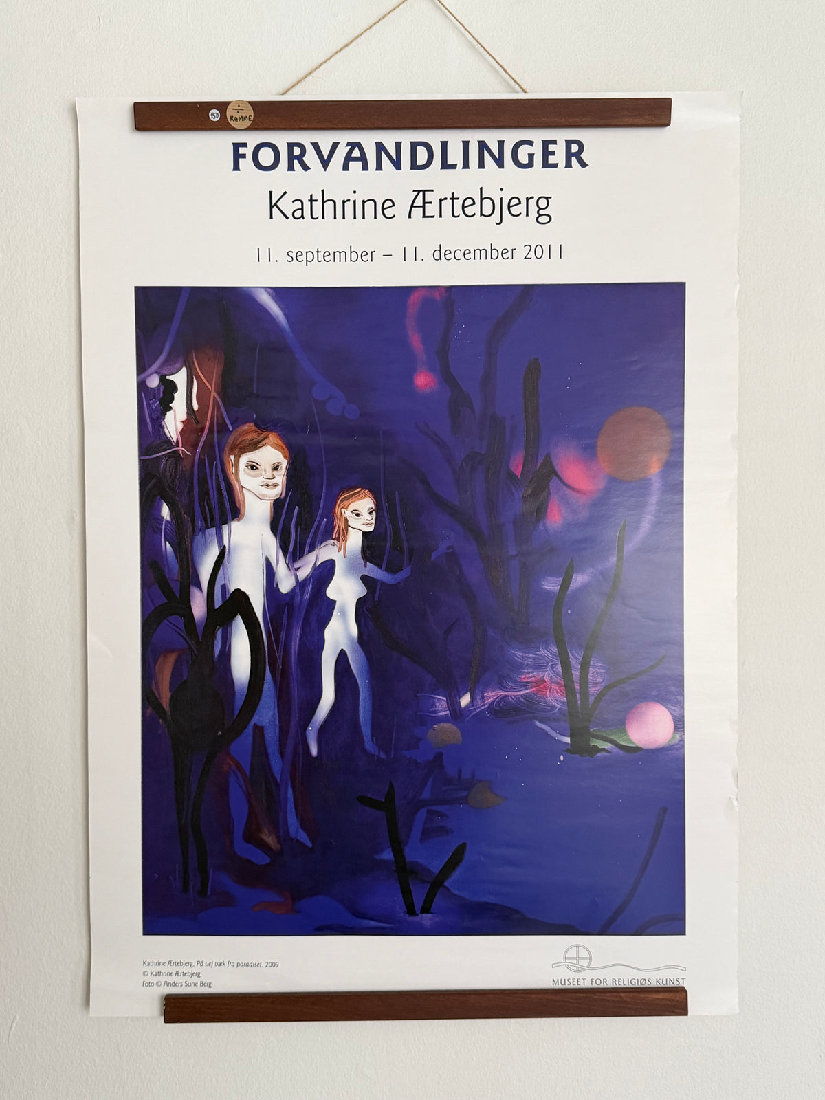 Katrine Ærtebjerg kunstplakat