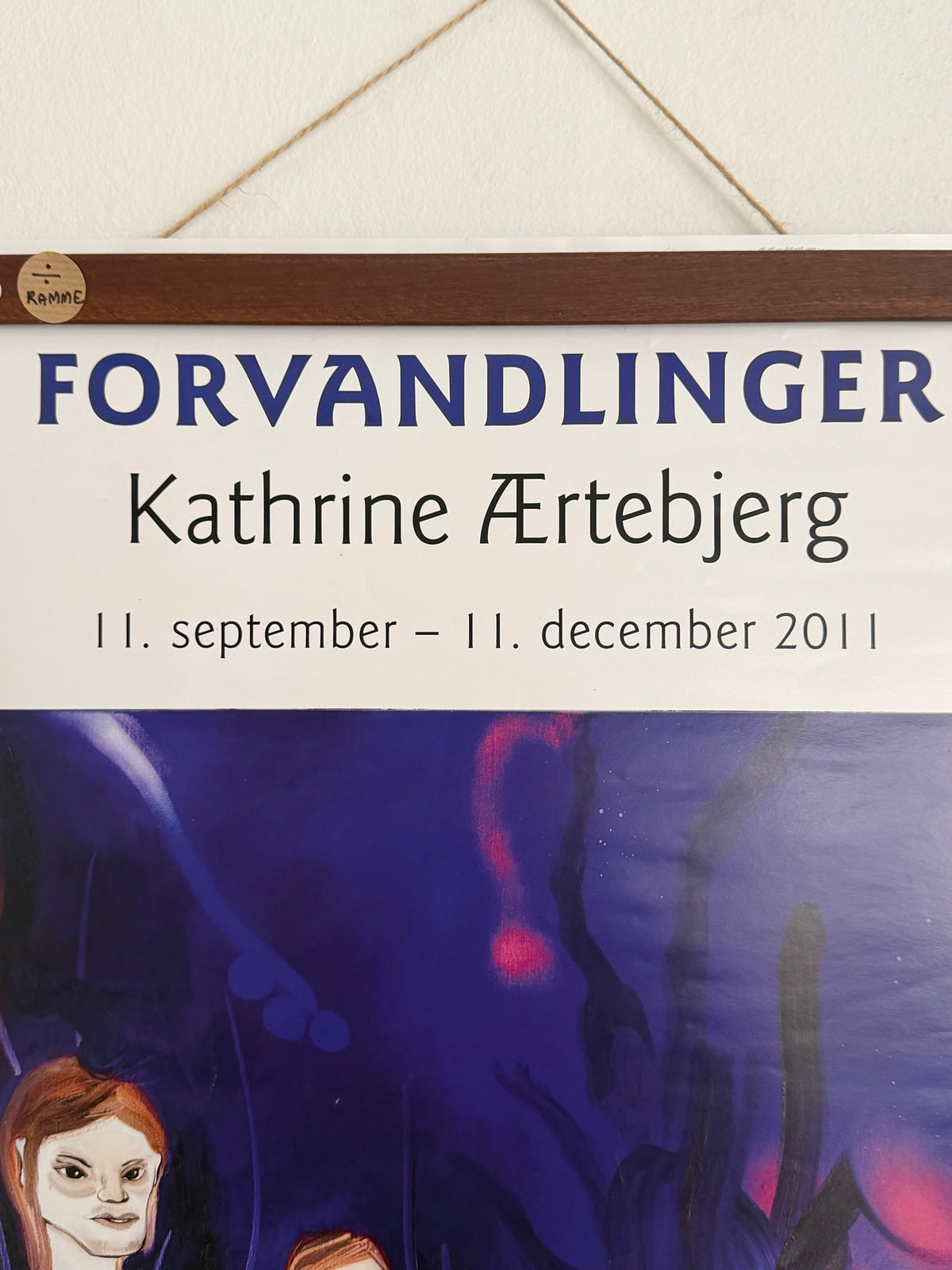 Katrine Ærtebjerg kunstplakat