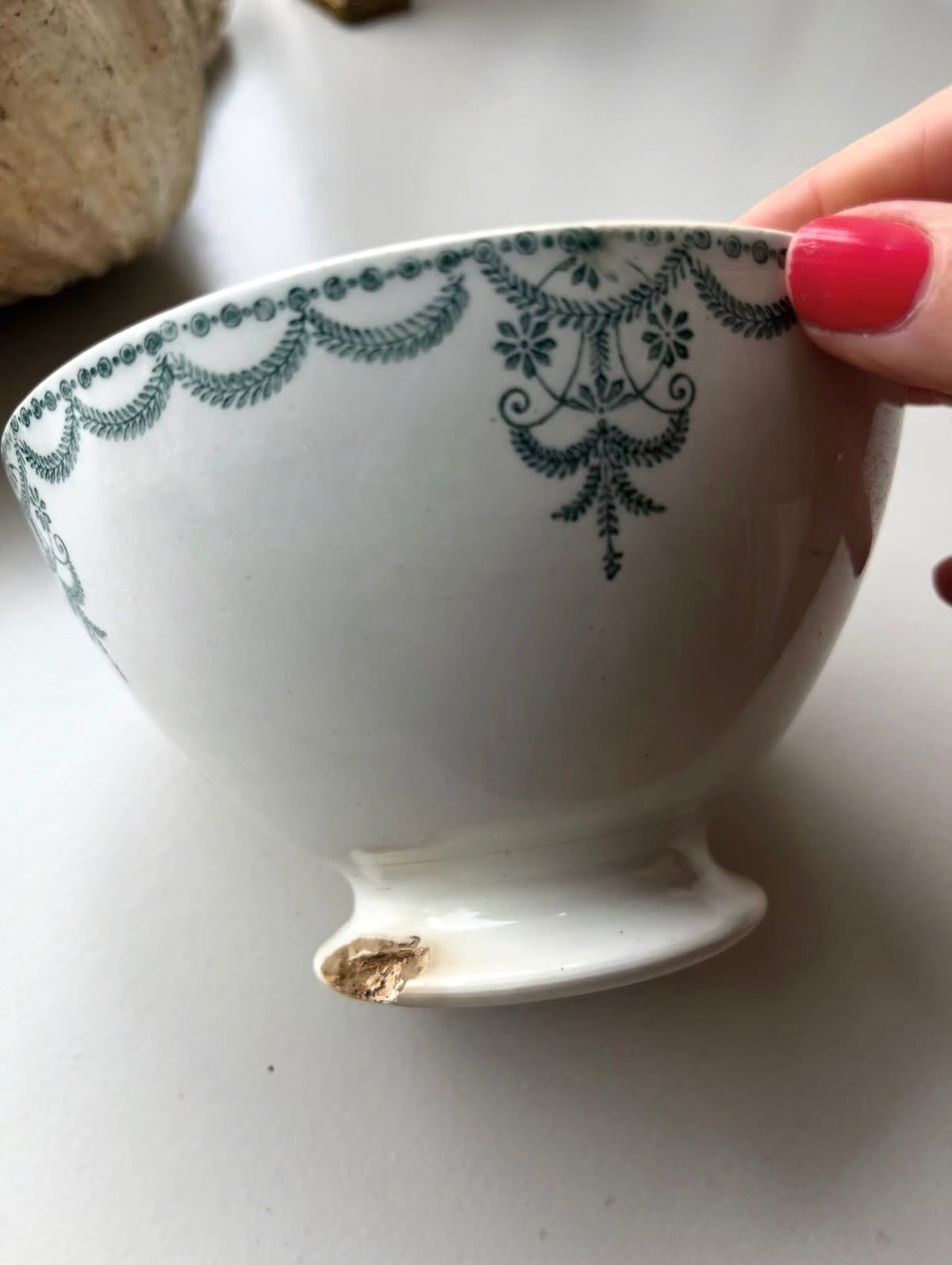 Fransk kaffeskål