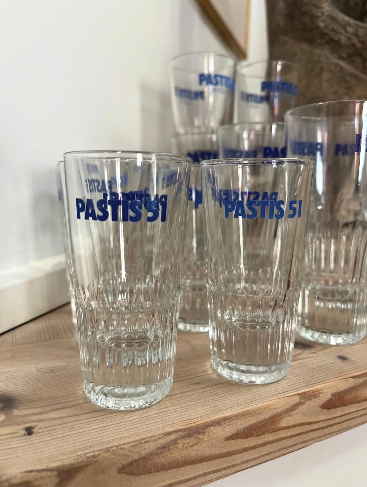 Franske pastis-glas