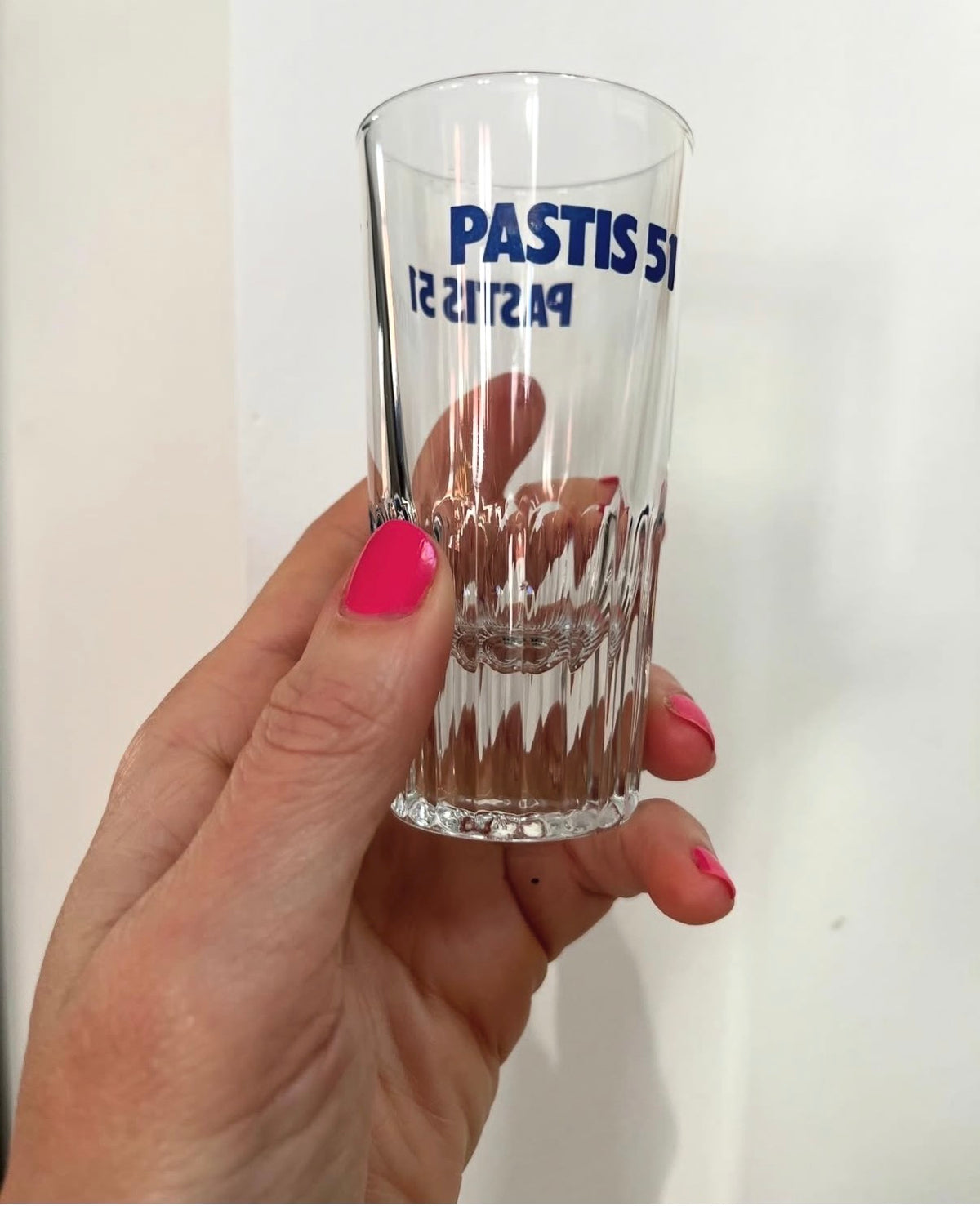 Franske pastis-glas