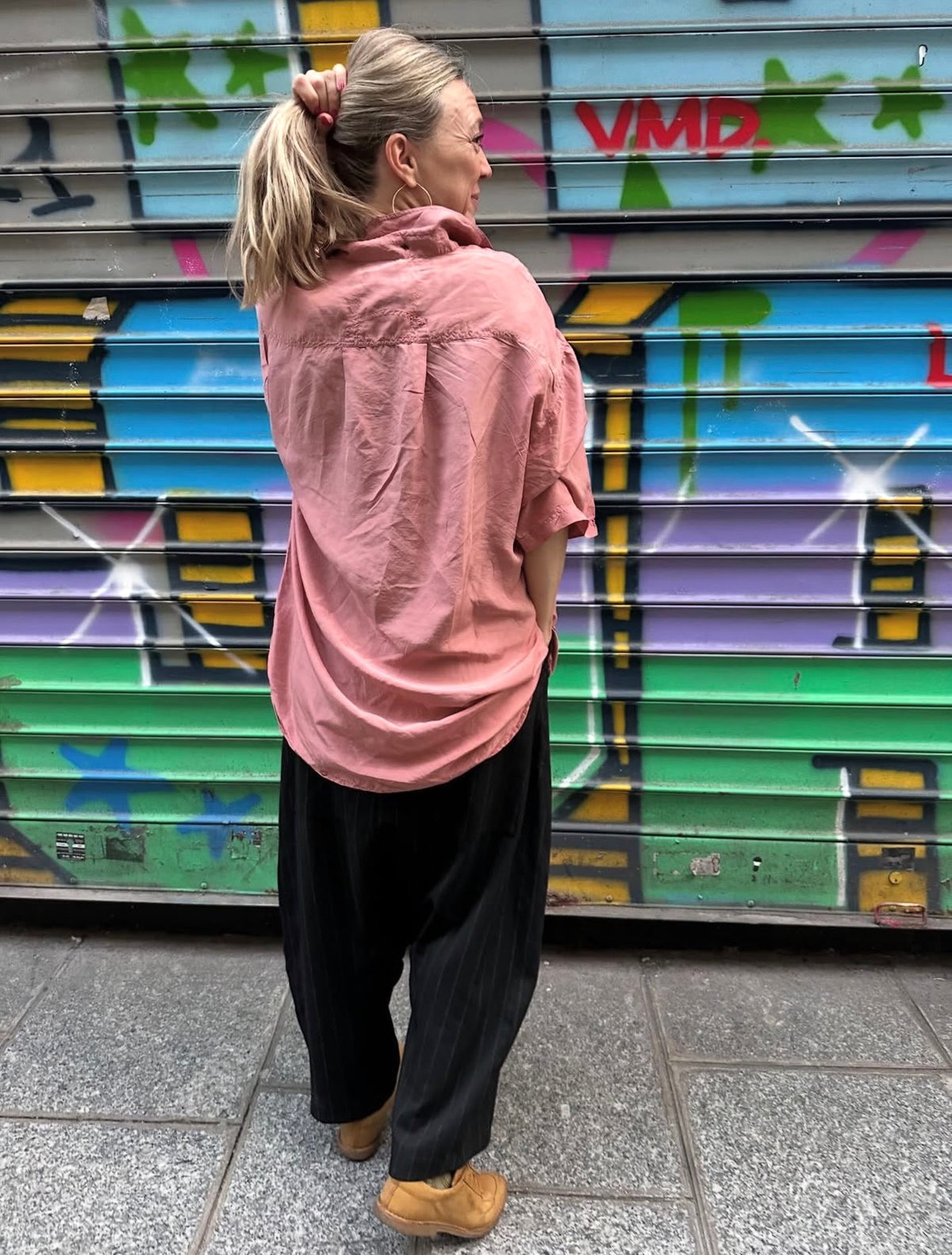 Smuk silkeskjorte fra Paris