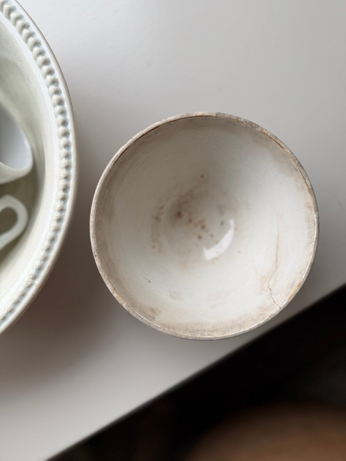 Fransk gammel kaffeskål / bol