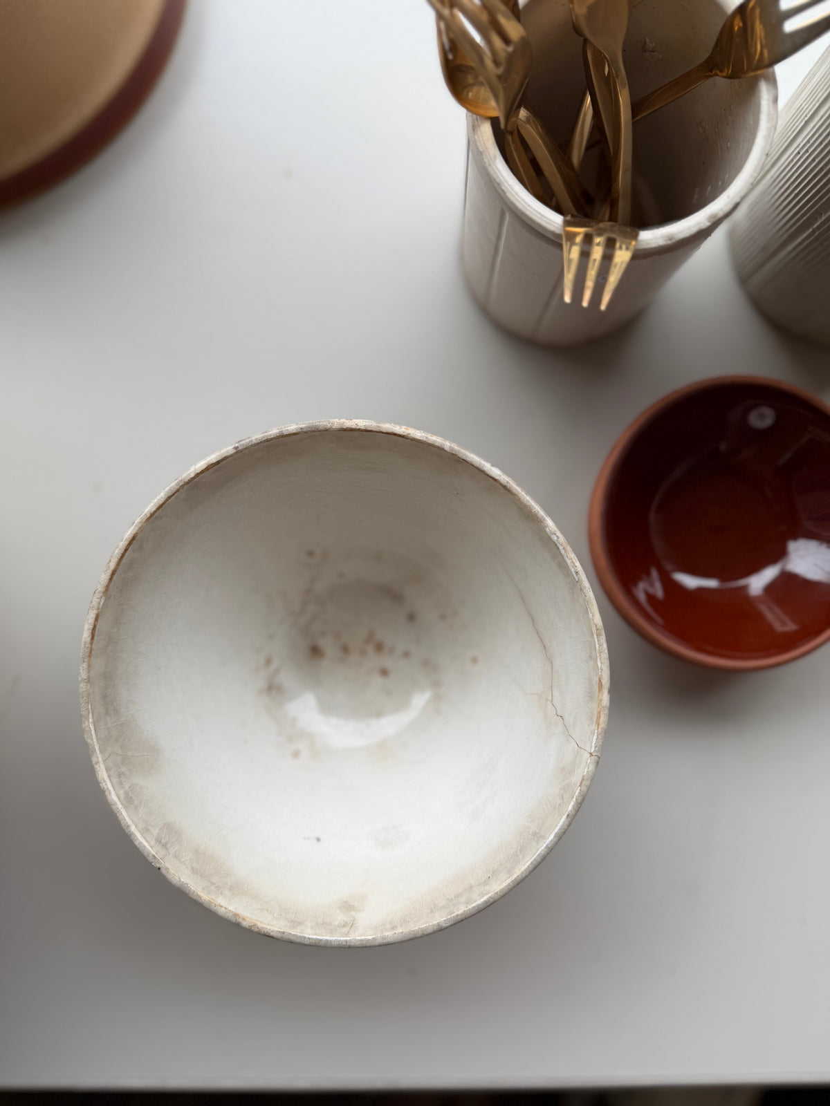 Fransk gammel kaffeskål / bol