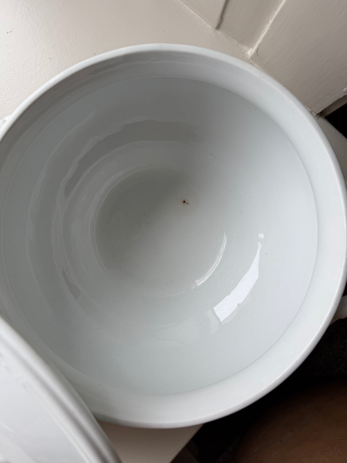 Stor fransk vintage suppeterrin