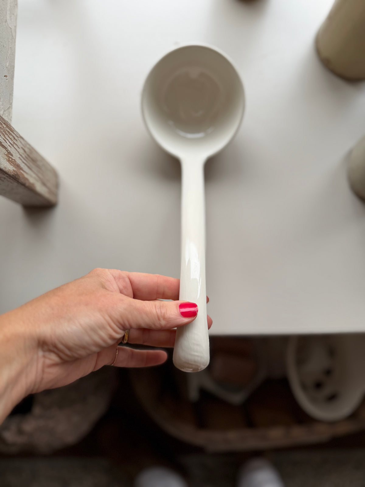 Fransk vintage suppeske