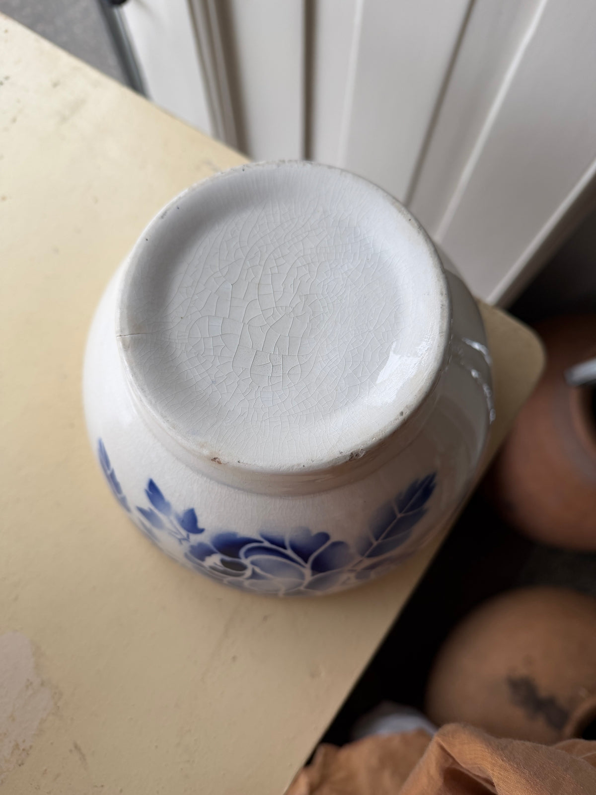 Kæmpestor fransk cafe-au-lait-skål