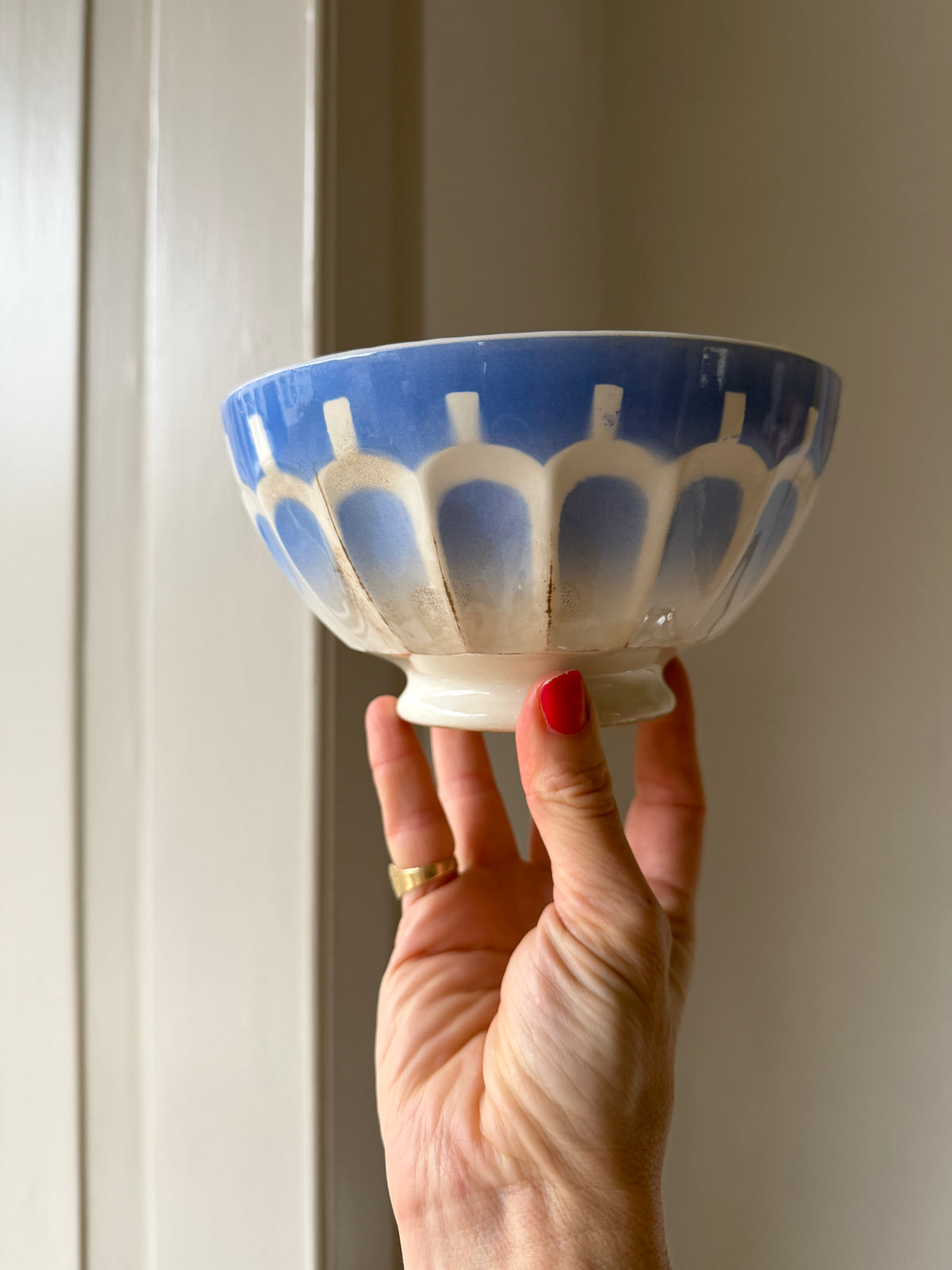 Vintage fransk kaffeskål