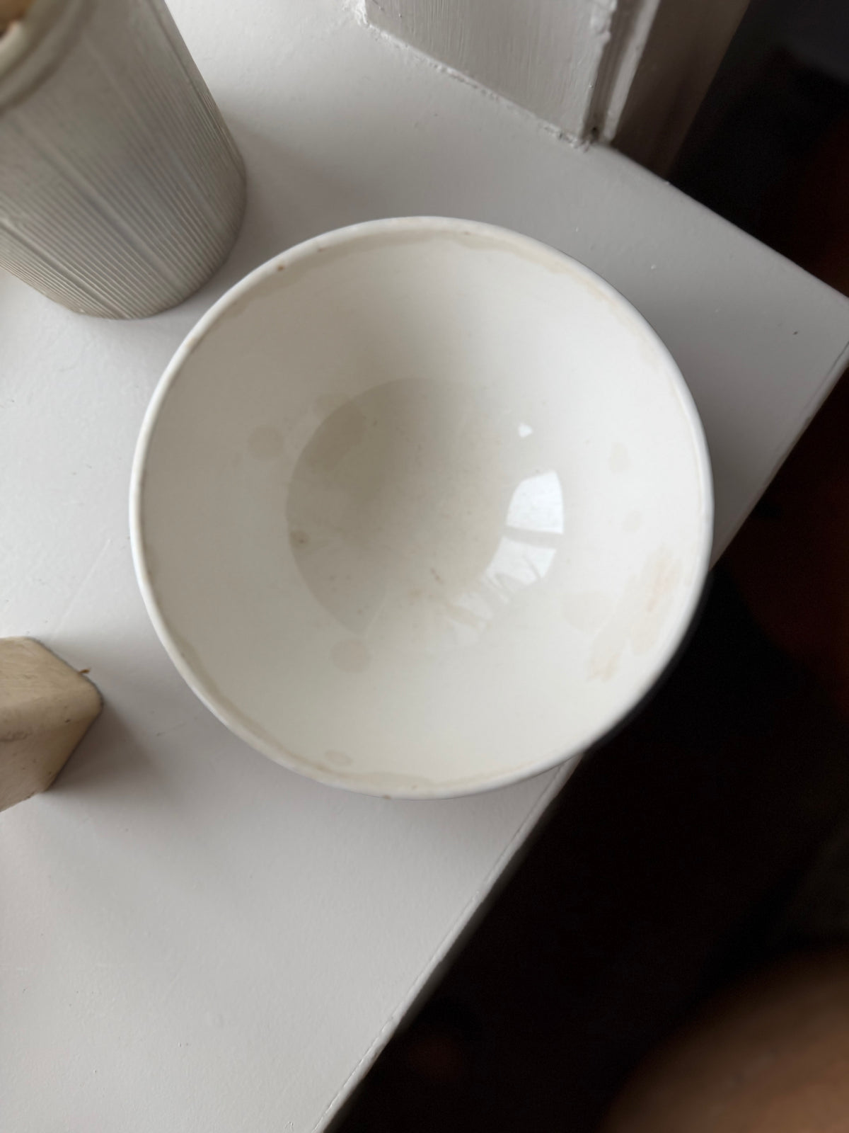 Vintage fransk kaffeskål