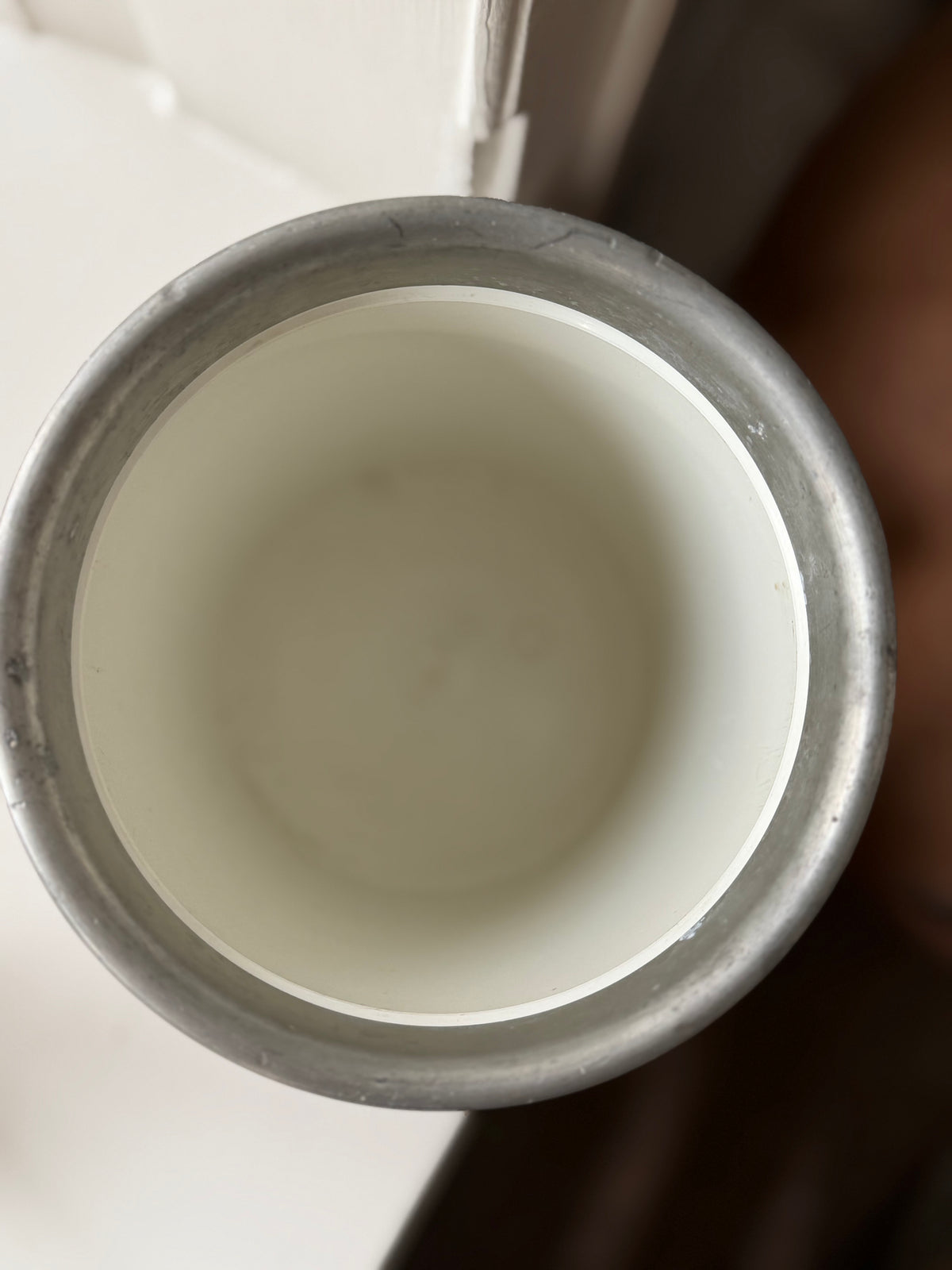 Fransk vintage vinkøler i tin – Original Les Étains du Manoir
