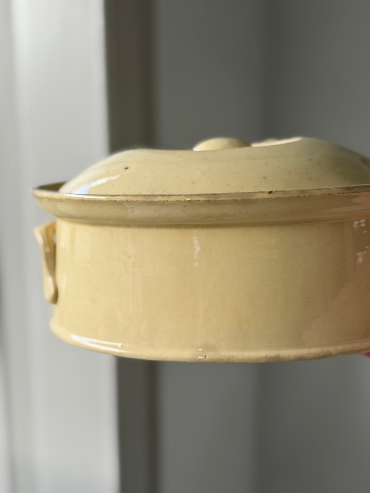 Fransk vintage terrine med låg