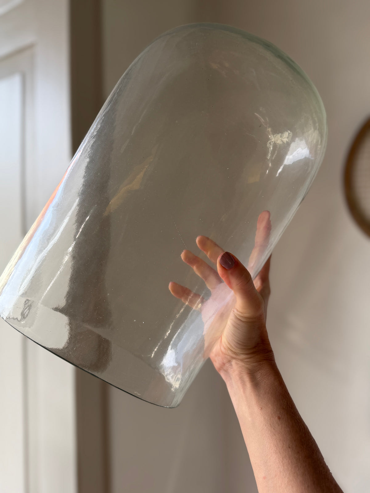 Fransk vintage glaskuppel
