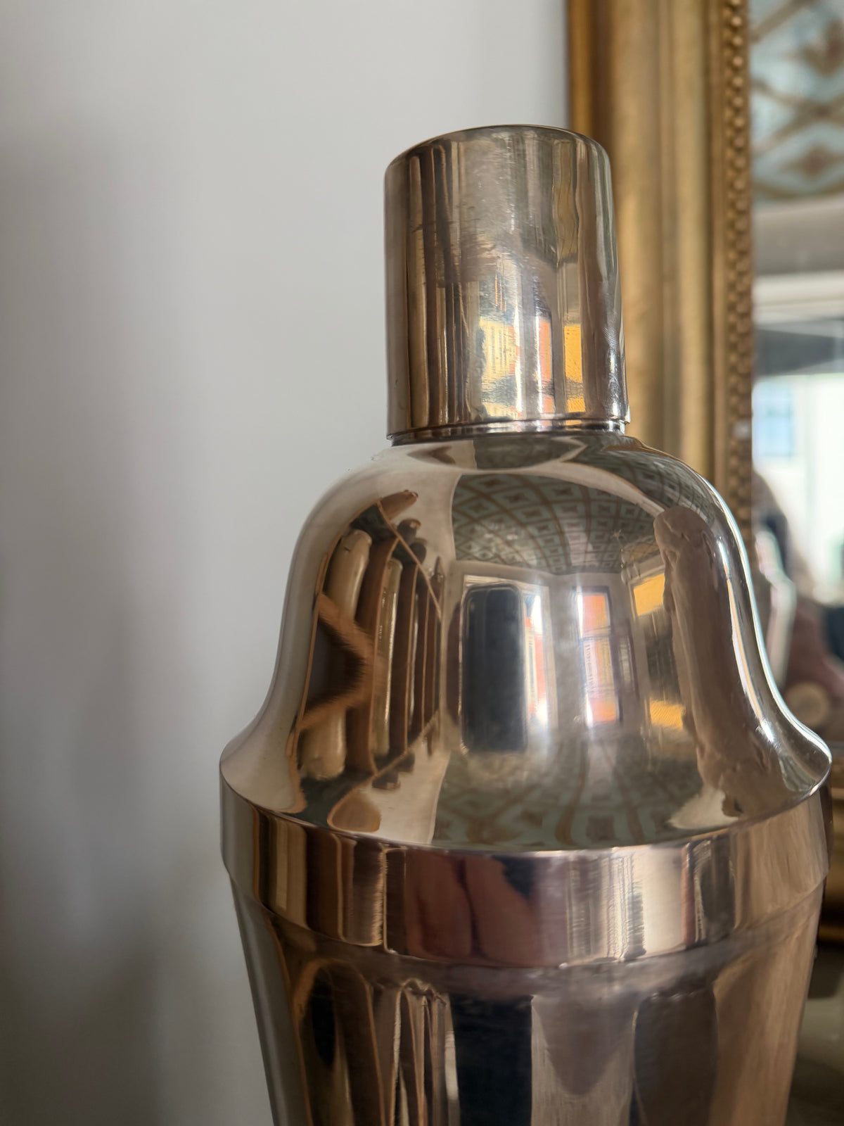 Pletsølv cocktailshaker - 28,5 cm