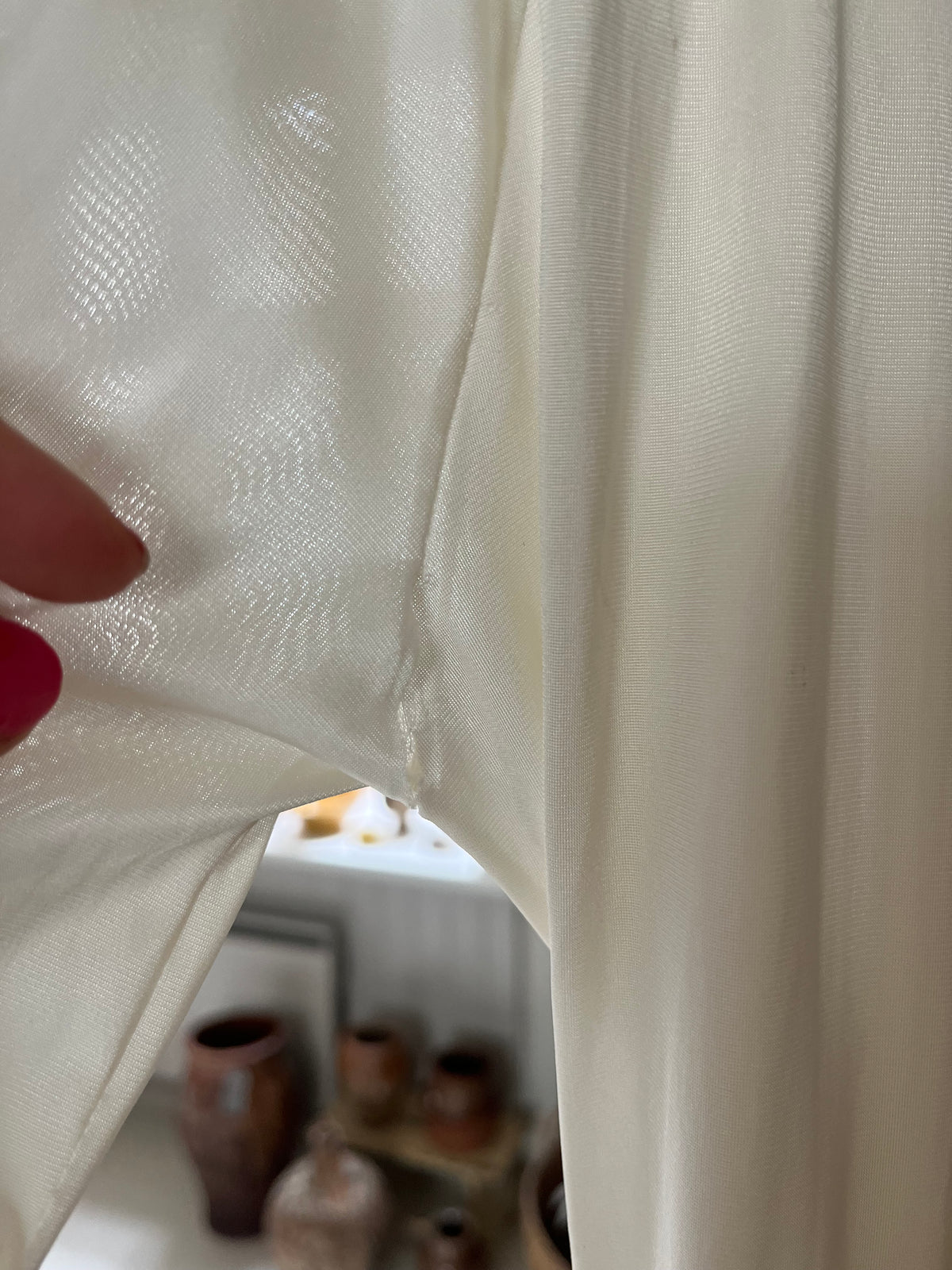 Fransk vintage robe / morgenkåbe