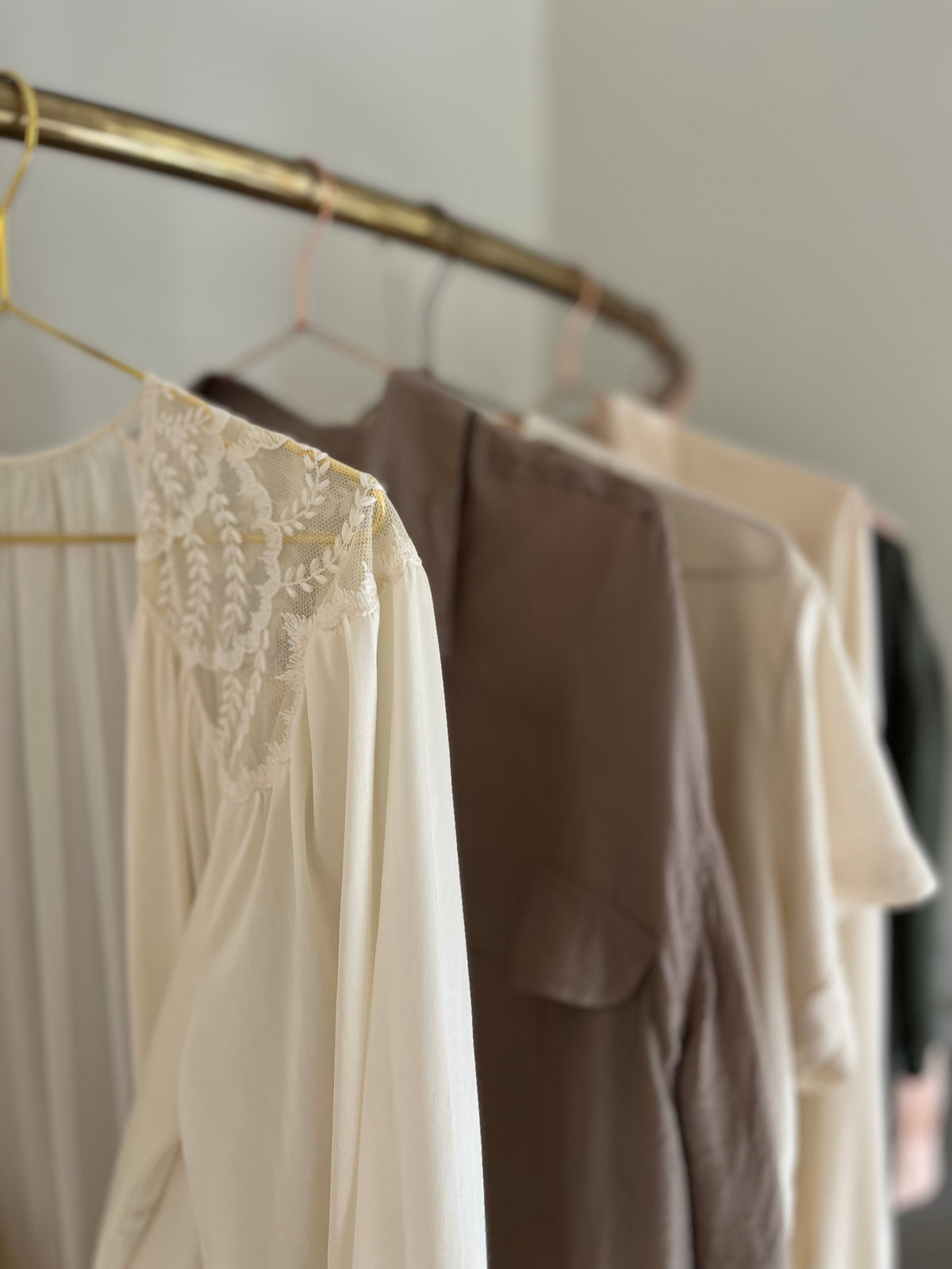 Fransk vintage robe / morgenkåbe