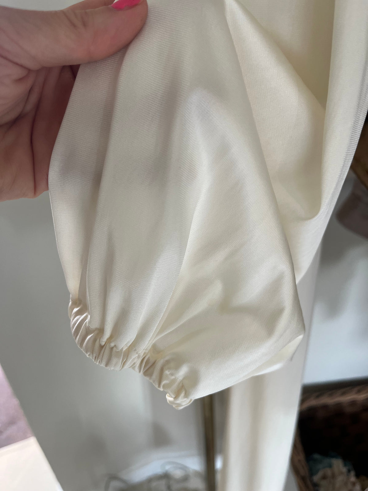 Fransk vintage robe / morgenkåbe