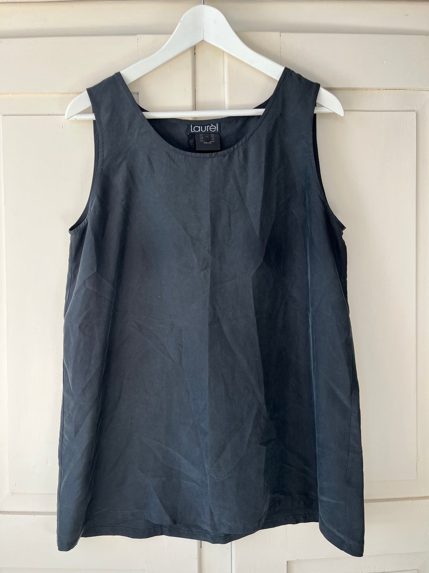 Sort Laurél silketop fra Paris