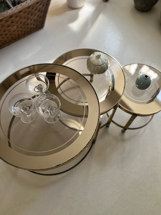 Art deco glasbord