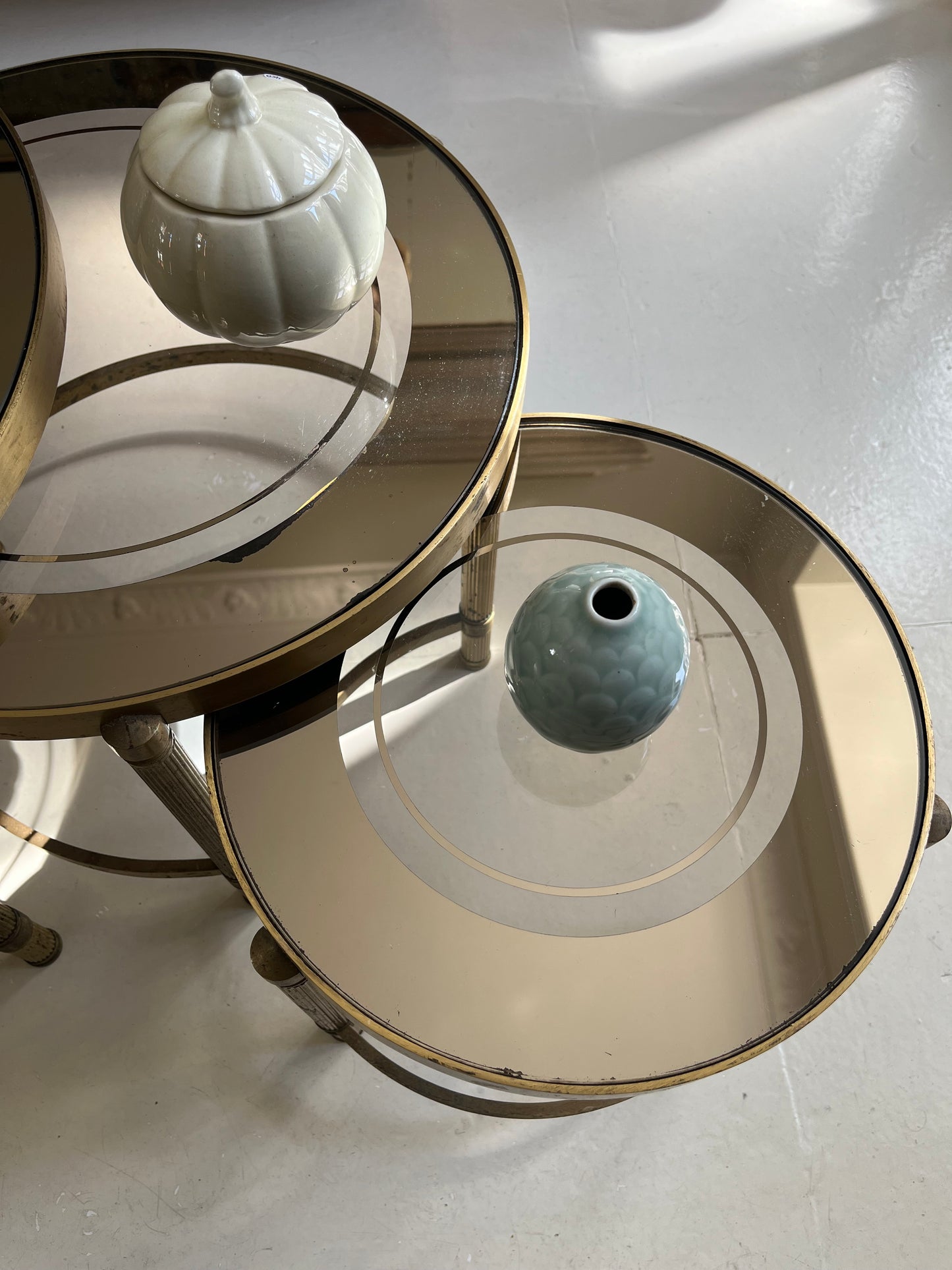 Art deco glasbord