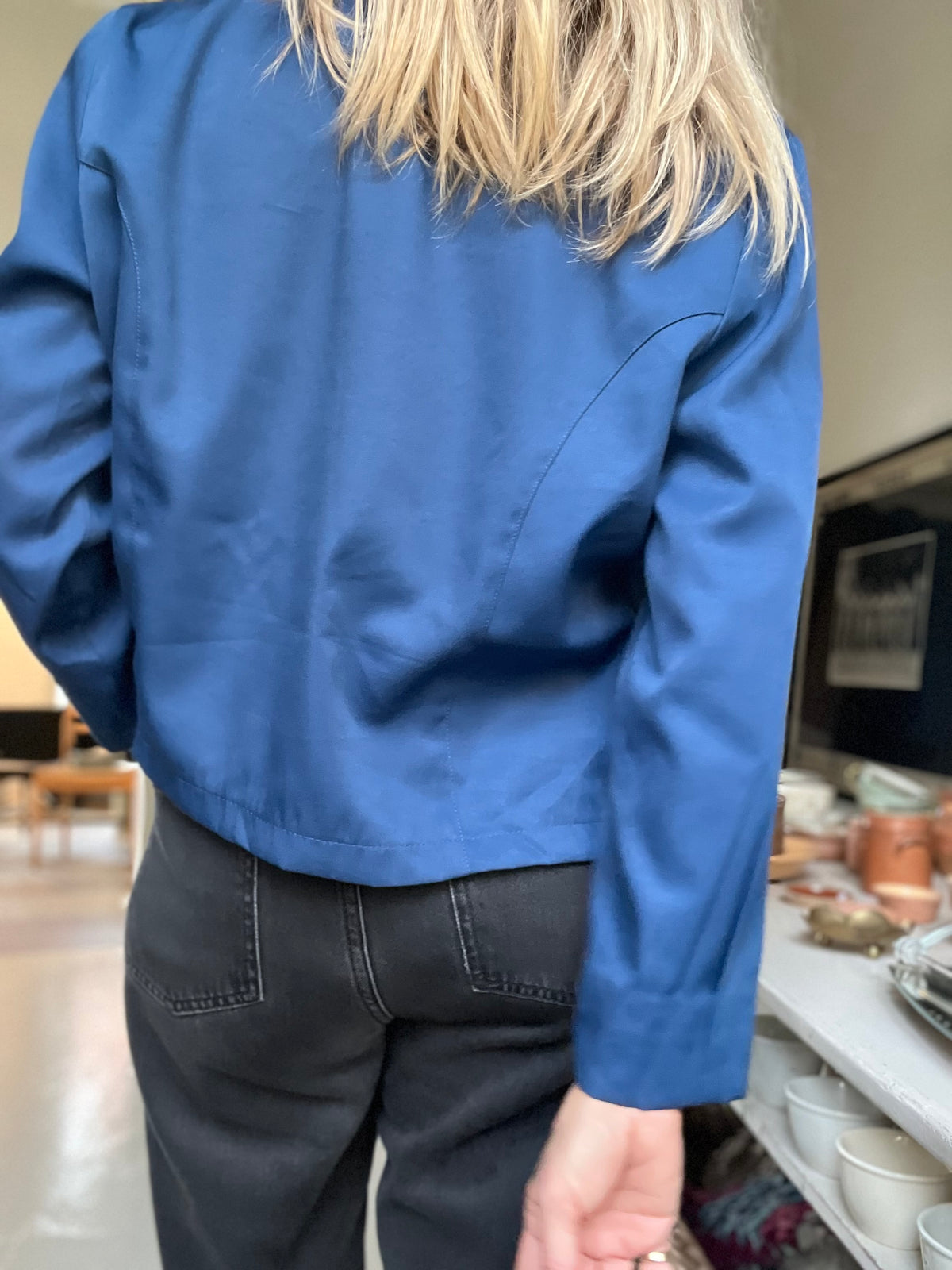 Fransk vintage blazerjakke