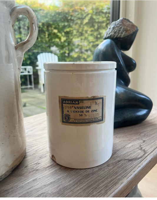 Vintage fransk apotekerkrukke