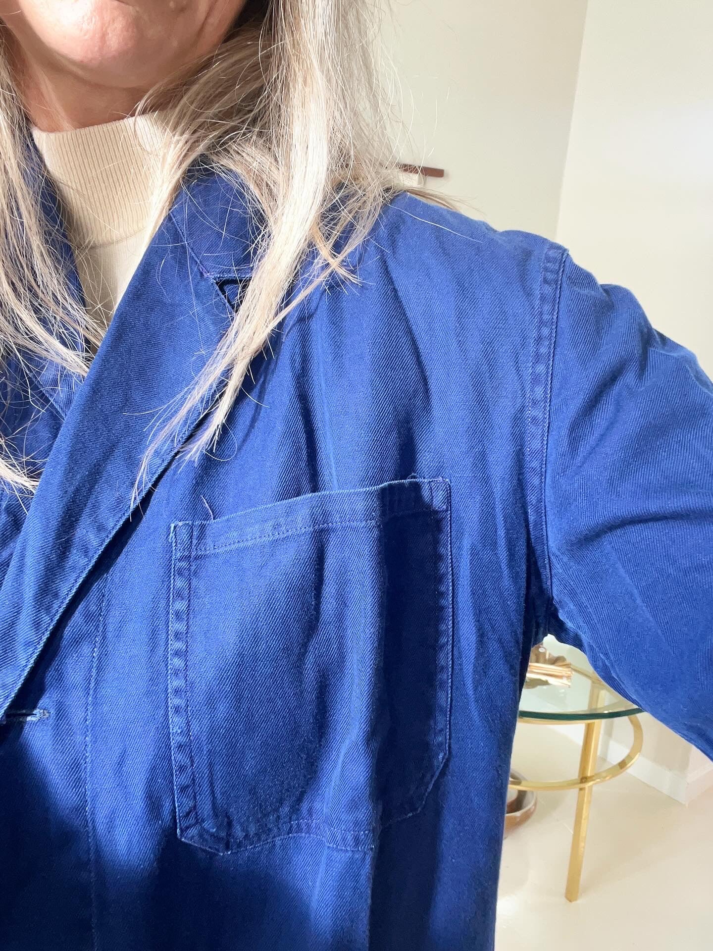 Fransk vintage arbejdsjakke