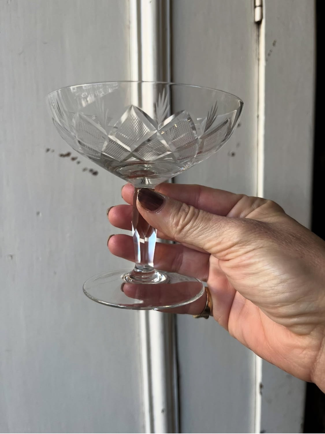 Vintage champagneskåle