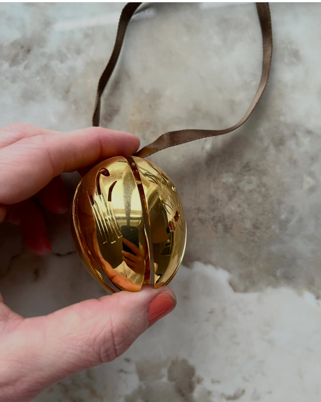 Georg Jensen guldbelagt påskeæg