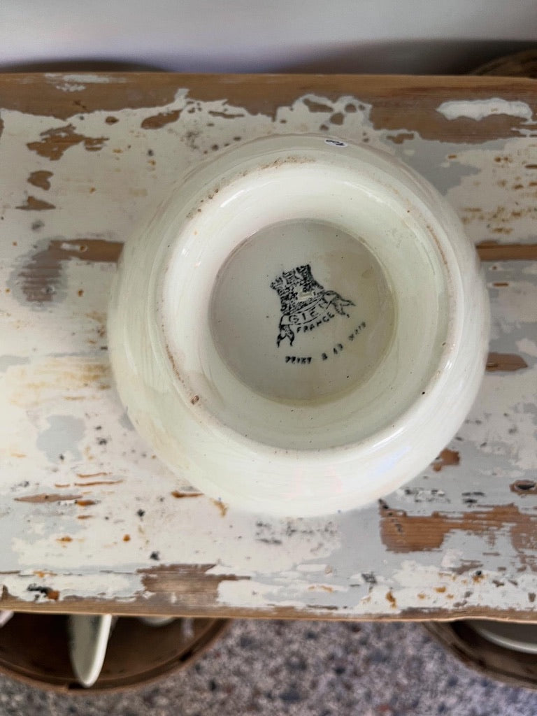 Stor fransk kaffeskål