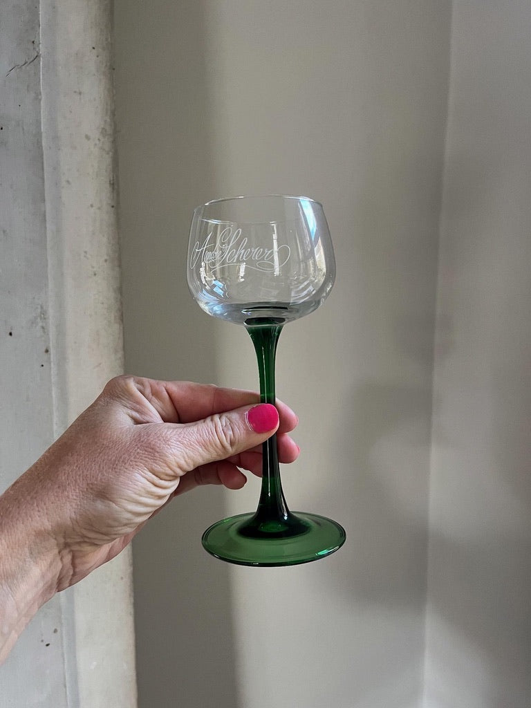 Alsace hvidvinsglas m logo