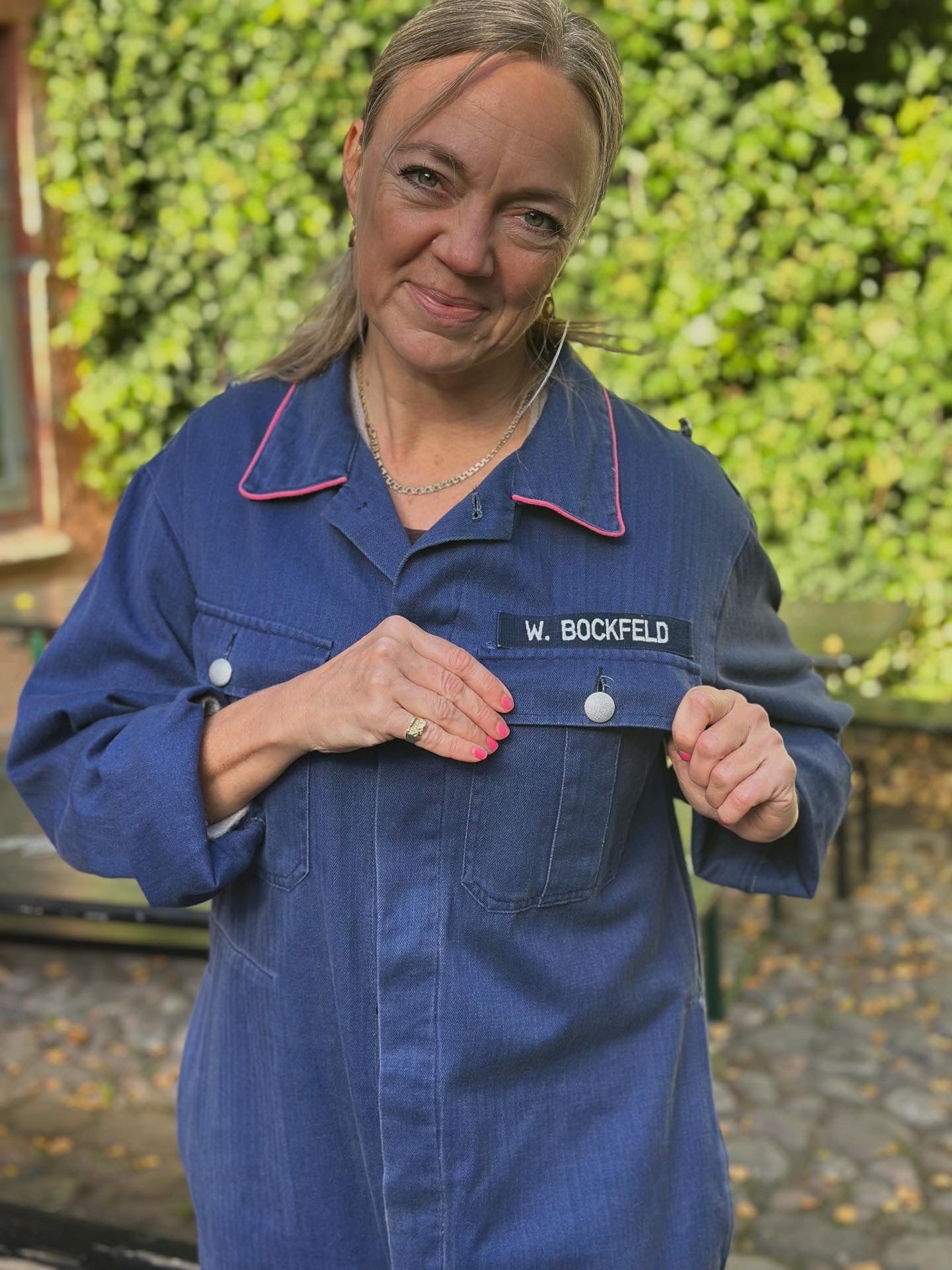 Fransk vintage kedeldragt