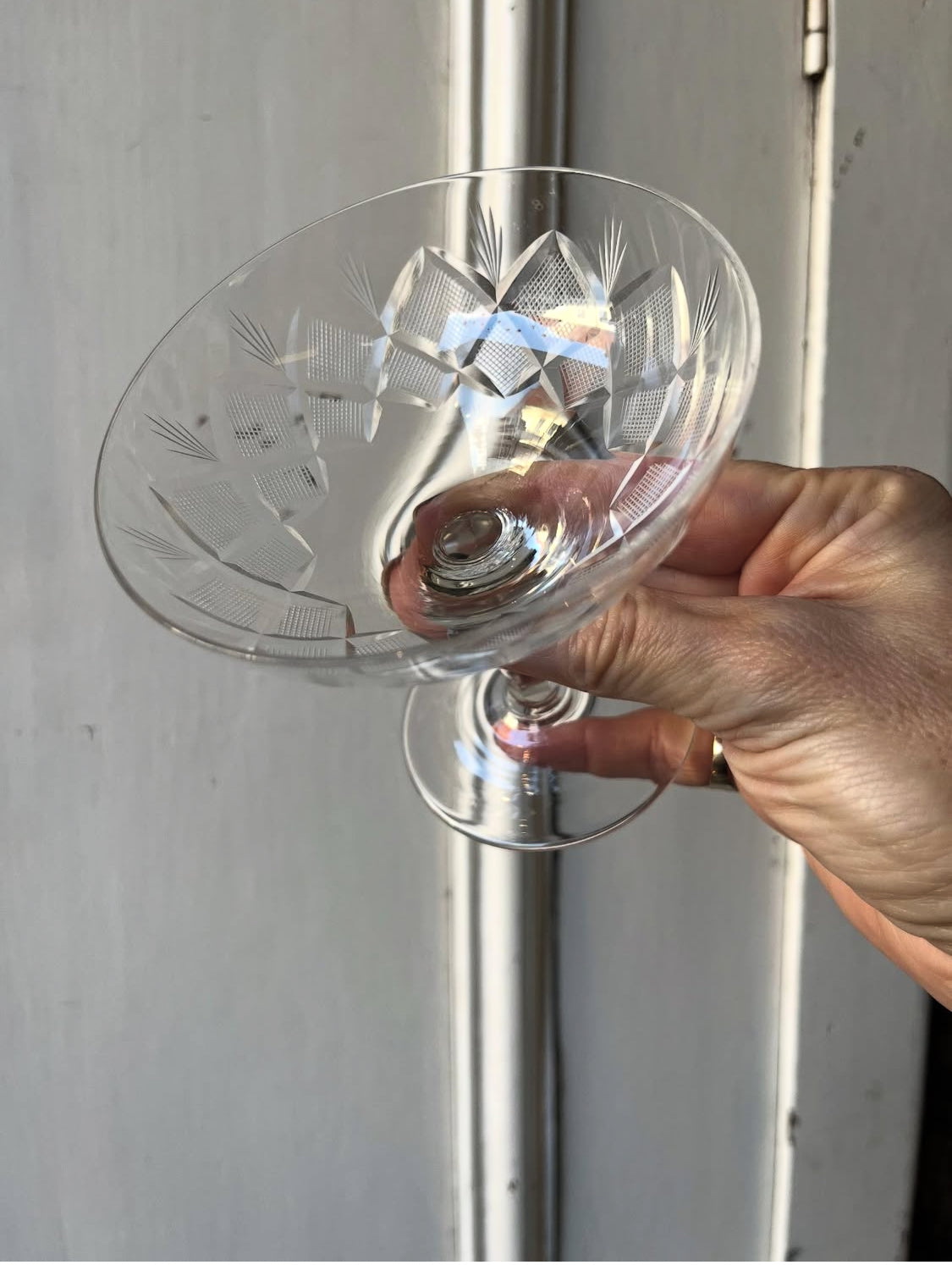 Vintage champagneskåle